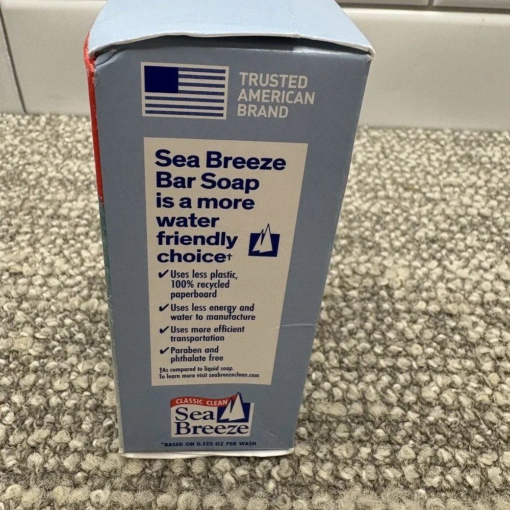 Sea‎ Breeze Classic Clean Toning and Clarifying Moisture Bar 6.5 oz